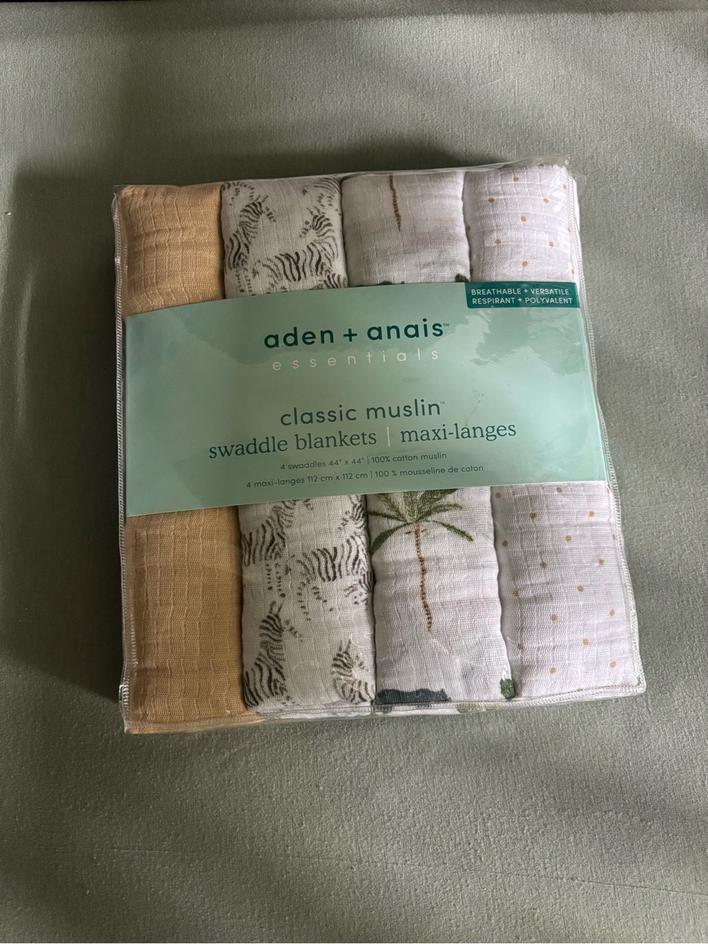 aden + anais Classic Muslin Swaddle Blankets